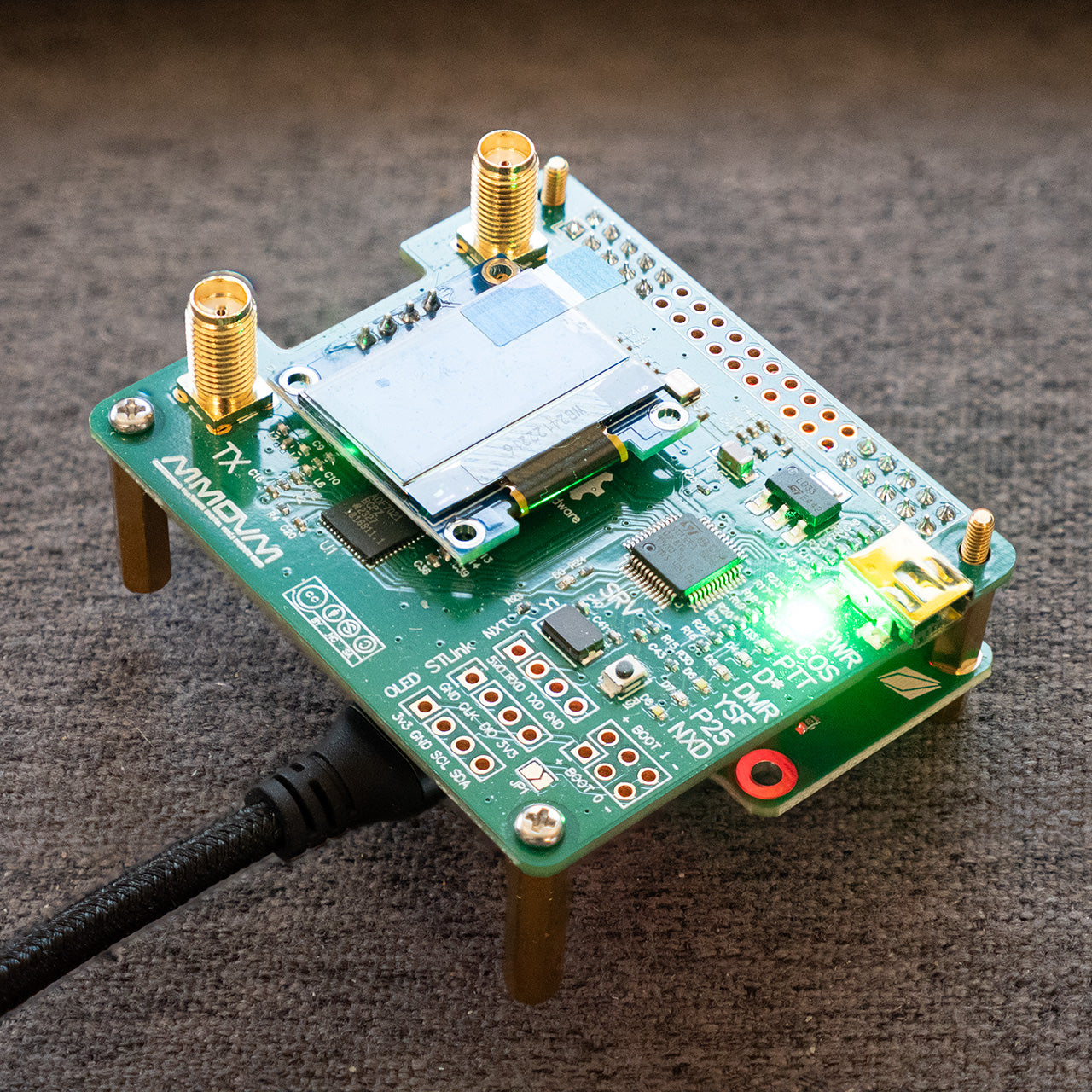 DVM-HS-USB Hotspot USB-C Serial Adapter for MMDVM Hotspot Hats